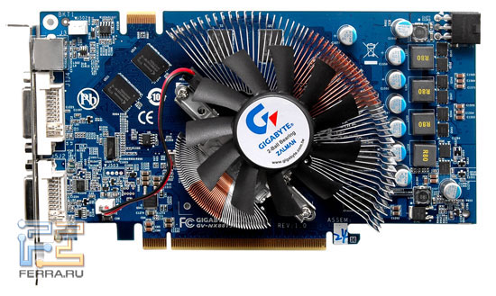 Gigabyte GV-NX88T512HP �� ���� GeForce 8800 GT