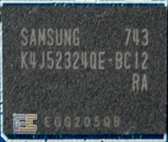 Память Samsung K4J52324QE-BC12