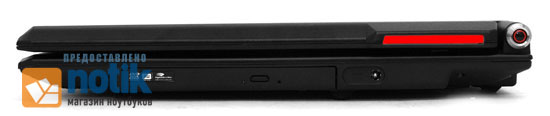 ASUS G2Sv: правая грань