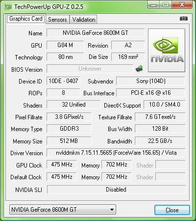 Sony VAIO VGN-AR71ZRU: ����������