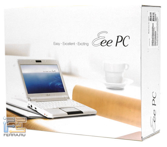ASUS Eee PC 1000: коробка