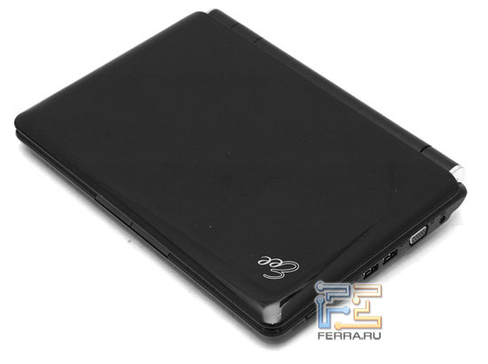 ASUS Eee PC 1000: внешний картина в закрытом состоянии