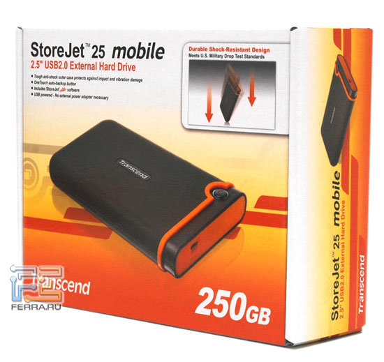 ������� Transcend StoreJet 2,5 mobile 1