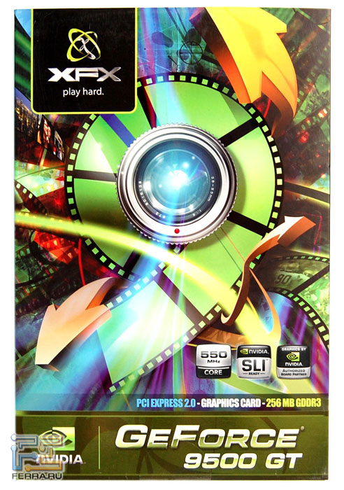�������� XFX GeForce 9500 GT 550M 256MB DDR3