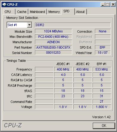 SPD ������ ������ Aeneon Xtune AXT760UD00-19D-K-2G