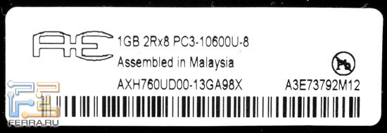 ���������� ������ Aeneon Xtune AXH760UD00-13G-K-2G