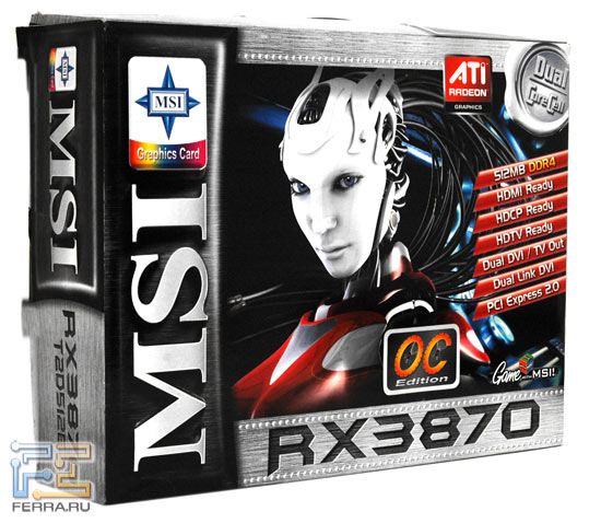 �������� MSI RX3870-T2D512E-OC