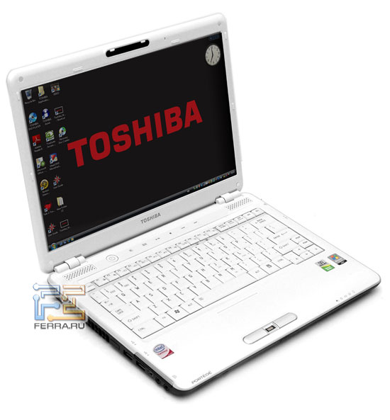 Toshiba Portege M800: внешний вид в открытом состоянии