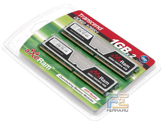 �������� ������ Transcend aXeRam TX1066QLJ-2GK