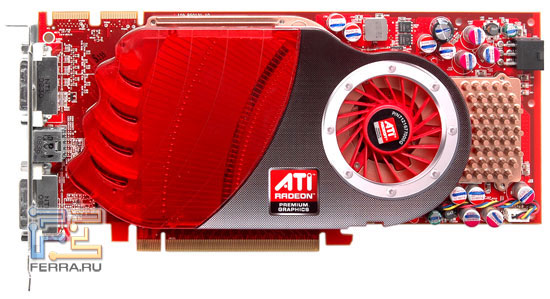 Radeon HD 4830: лицевая сторона