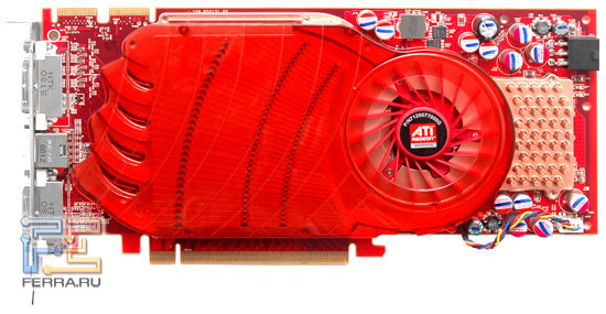 Radeon HD 4850: лицевая сторона