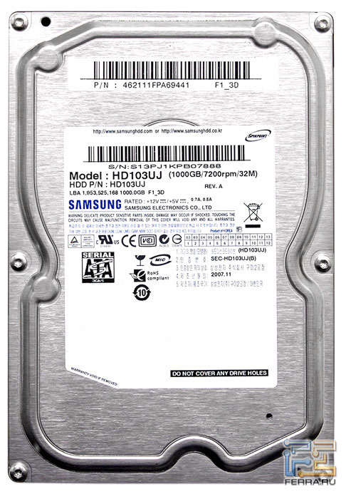 Samsung Spinpoint F1 HD103UJ 2