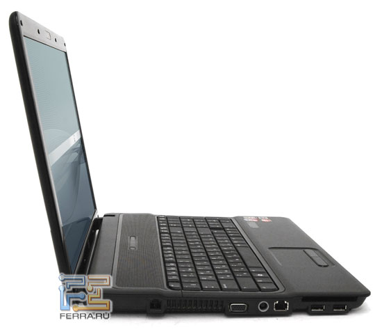 HP Compaq 6830s: внешний вид в открытом состоянии 2