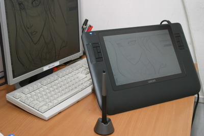 (������) ������������� ������� Wacom Cintiq 12WX