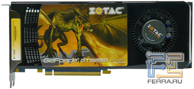 Видеокарта ZOTAC GeForce GTS 250 AMP!, превью фото 1