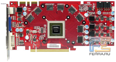 Печатная плата видеокарты Palit GF9800GTX+ 512M DDR3, превью