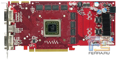 плата видеокарты Force3D Radeon HD4850 Black Edition, превью