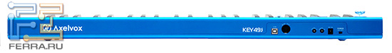 ���������� �������� �� ������ ������ Axelvox Key 49j �� �������� �����������