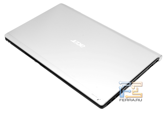Acer Aspire 8943G – вид сверху