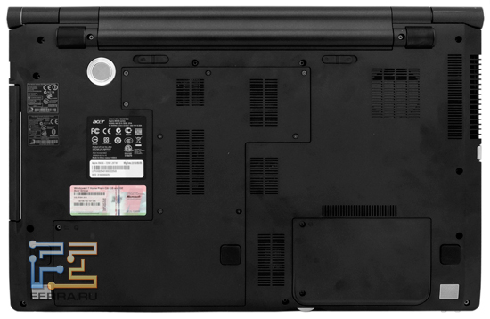 Нижняя часть корпуса Acer Aspire 8943G