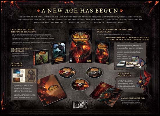 of Warcraft: Cataclysm – Коллекционное издание игры