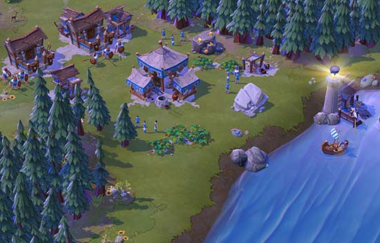 Age of Empires Online – В глаза бросается милая и мультяшная графика