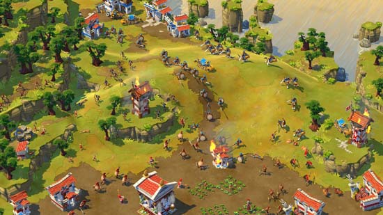 Age of Empires Online – Сражение в самом разгаре