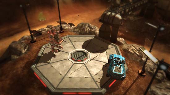 Red Faction: Battlegrounds – Бойцы у краев импровизированного ринга