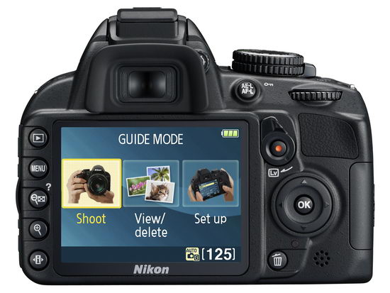 Guide Mode на экране Nikon D3100