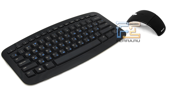 ���������� Microsoft Arc Keyboard � ����� Microsoft Arc Mouse