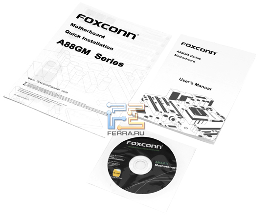 Комплект Foxconn A88GM Deluxe