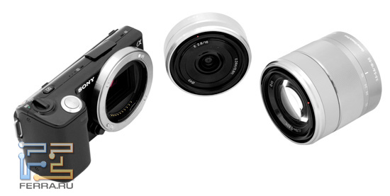 Sony NEX 5 и объективы E 16mm F/2.8 и E 18-55 F/3.5-5.6