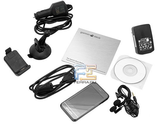 �������� �������� �������������� ��������� Garmin-ASUS A10