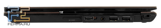 ������ ����� HP ProBook 5230m: ����-�����, ��� USB, ����� �����