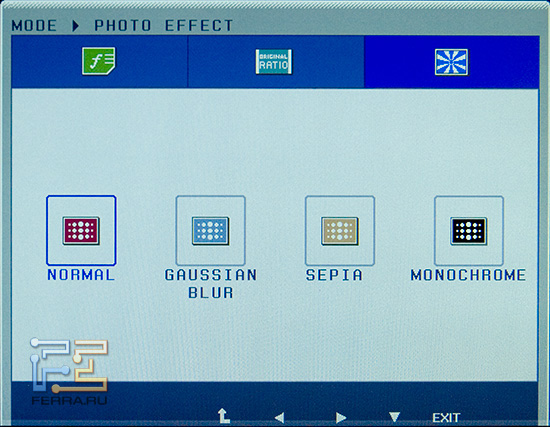 Фотоэффекты гораздо
 эффективнее налагать при помощи фото-редактора