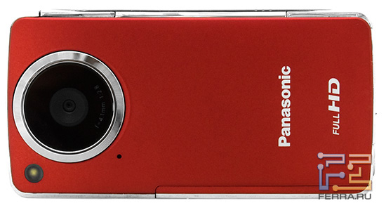 Panasonic HM-TA1 - вид спереди