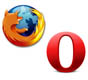 Opera 11 � Firefox 4