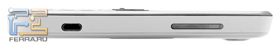 Правая грань Acer beTouch E130
