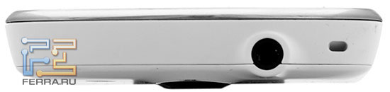 Верхний торец Acer beTouch E130