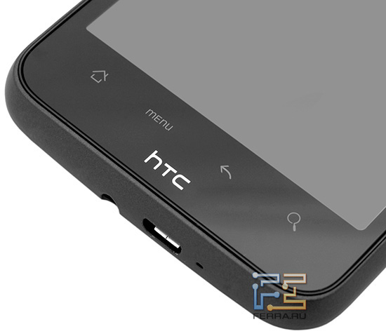 Четыре основных элемента управления HTC Desire HD