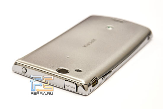 Верхний торец Sony Ericsson Xperia arc
