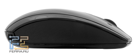 Мышь HP TouchSmart 600. Облик сбоку