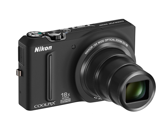 Компактная камера Nikon Coolpix S4100: вид спереди