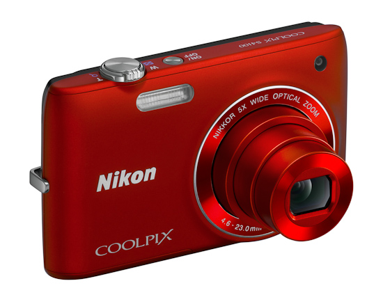 Nikon Coolpix S4100: вид спереди