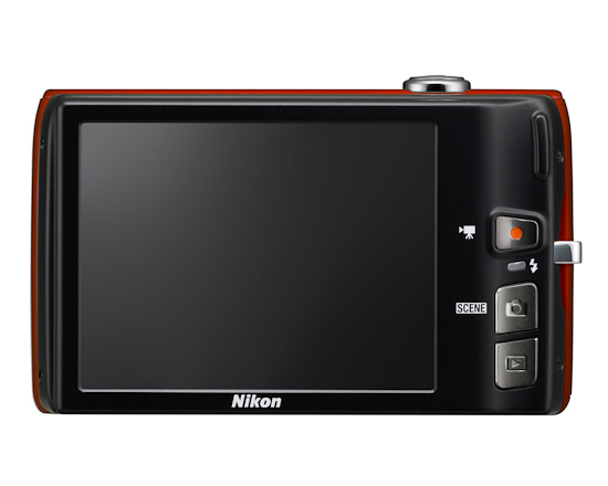 Nikon Coolpix S4100: вид сзади