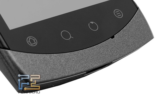 Блок сенсорных клавиш под экраном Highscreen Cosmo