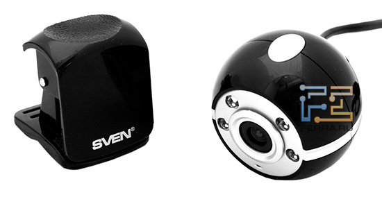 Веб-камера Sven CU-2.1 и её магнитная подставка