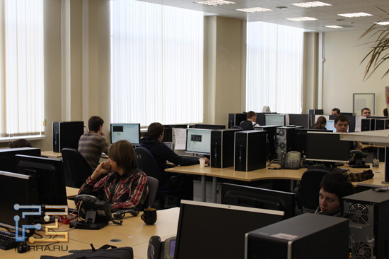 Зал второго уровня службы поддержки пользователей ШПД