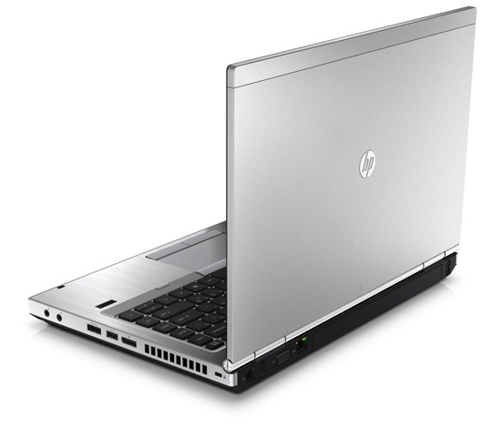 HP EliteBook 8560p. Картина сзади