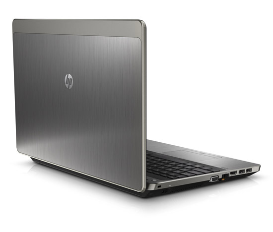 HP ProBook 4530s. Вид сзади